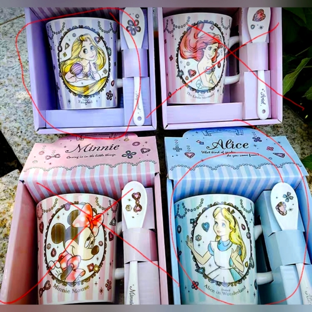 Disney princess mugs